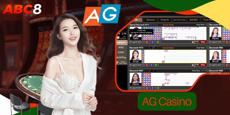 Nhiều sản phẩm sòng bài trực tuyến siêu hot trên nền tảng AG Casino