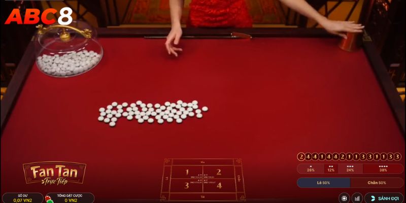 Tựa game Fantan mới lạ chỉ có tại nền tảng Casino ABC8